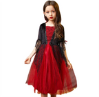 Girls Vampire Tutu Dress Costume – kids costume photo 2