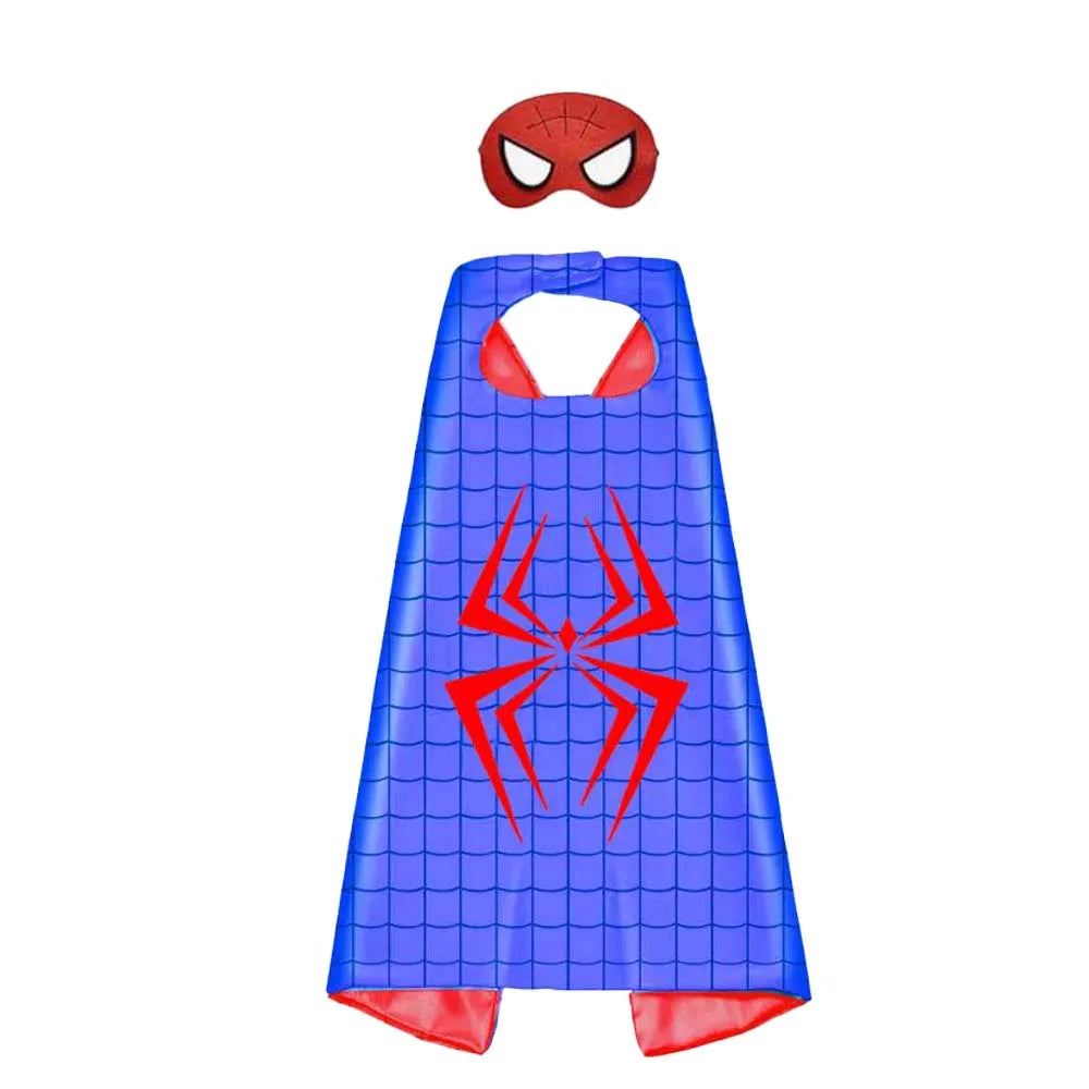 Kids Superhero Cape & Mask Set – kids costume photo 3