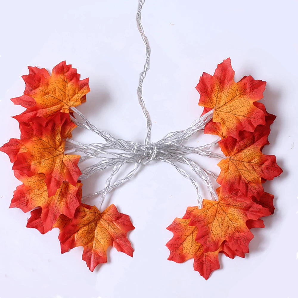 Maple Leaf LED String Lights – photo 5