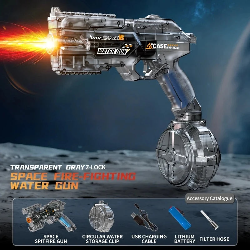 Electric Water Gun with Flashing Muzzle Light – photo 8