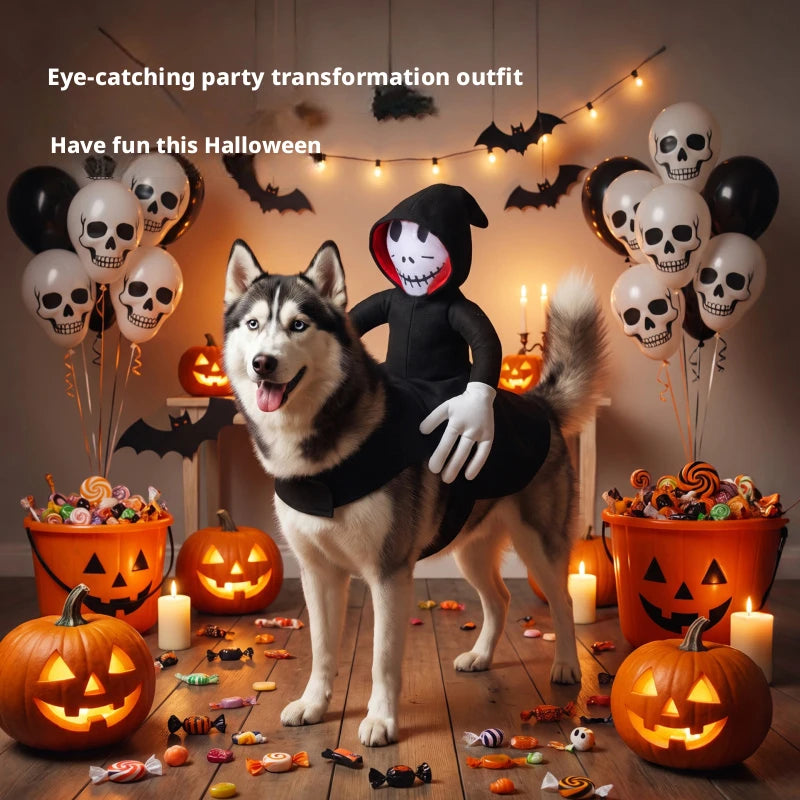 Riding Ghost Pet Costume – photo 4