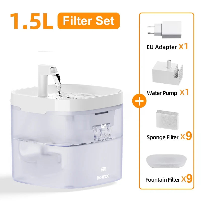 Automatic Cat Water Fountain – pet water fountain photo 8