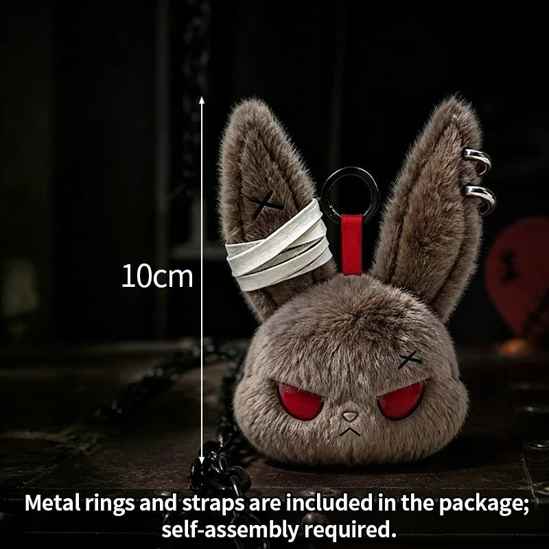 Gothic Bunny Plush Keychain – photo 13
