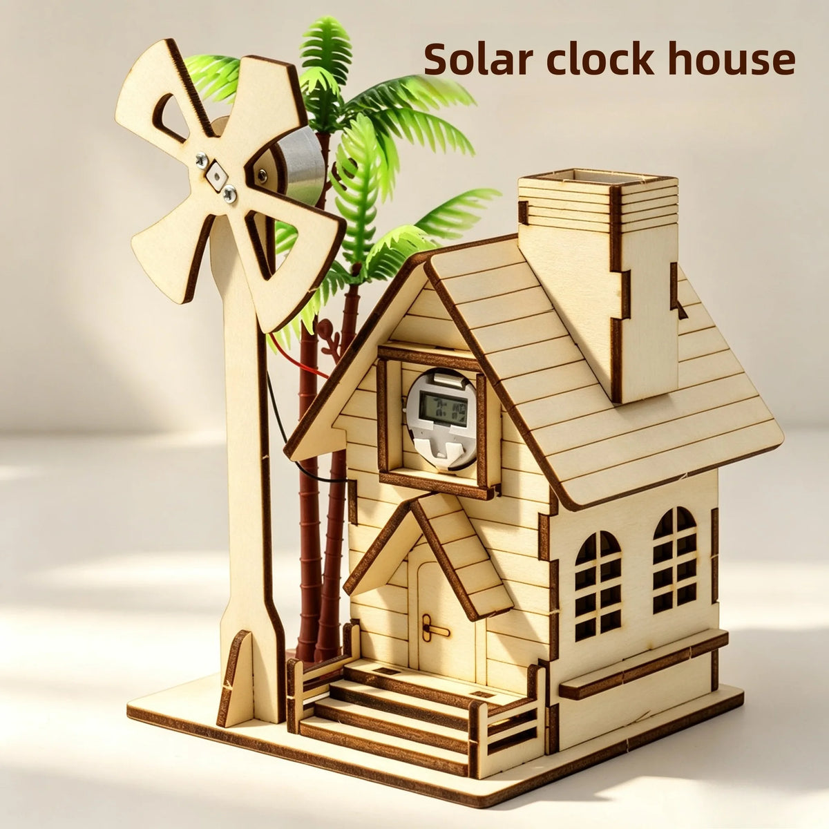 Solar-Powered Car & Lunar Rover DIY Wooden Model Kits – stem kit photo 22