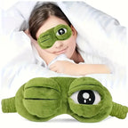 3D Sad Frog Sleep Mask – photo 2