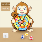 Montessori Sticky Ball Dart Board – educational toys photo 10