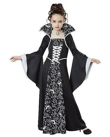 Girls Vampire Tutu Dress Costume – kids costume photo 3