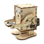 DIY Coin-Eating Robot Wooden Model Kit – stem kit photo 2