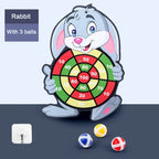 Montessori Sticky Ball Dart Board – educational toys photo 4