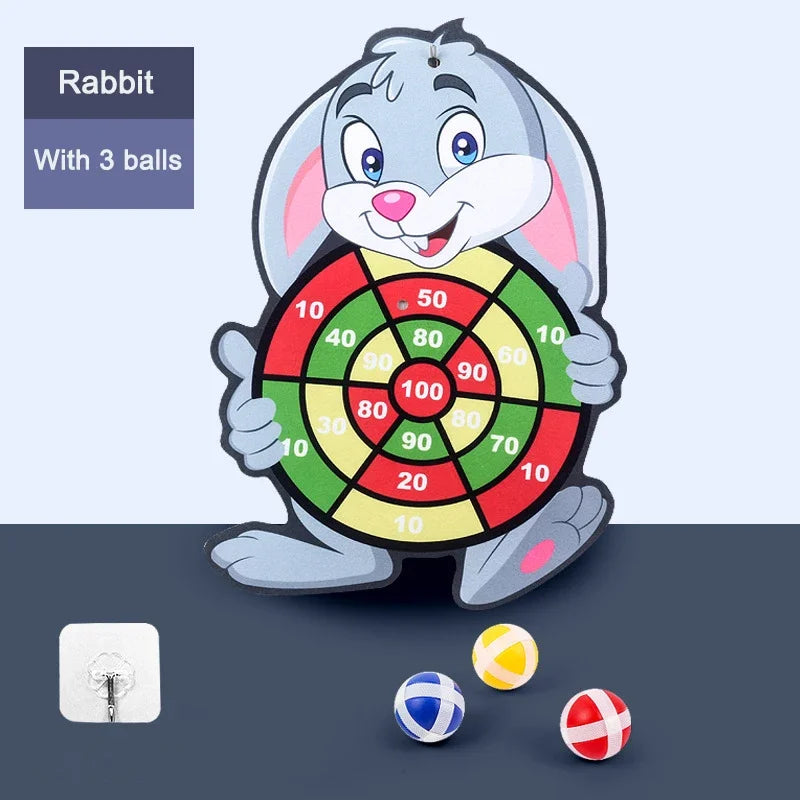 Montessori Sticky Ball Dart Board – educational toys photo 4