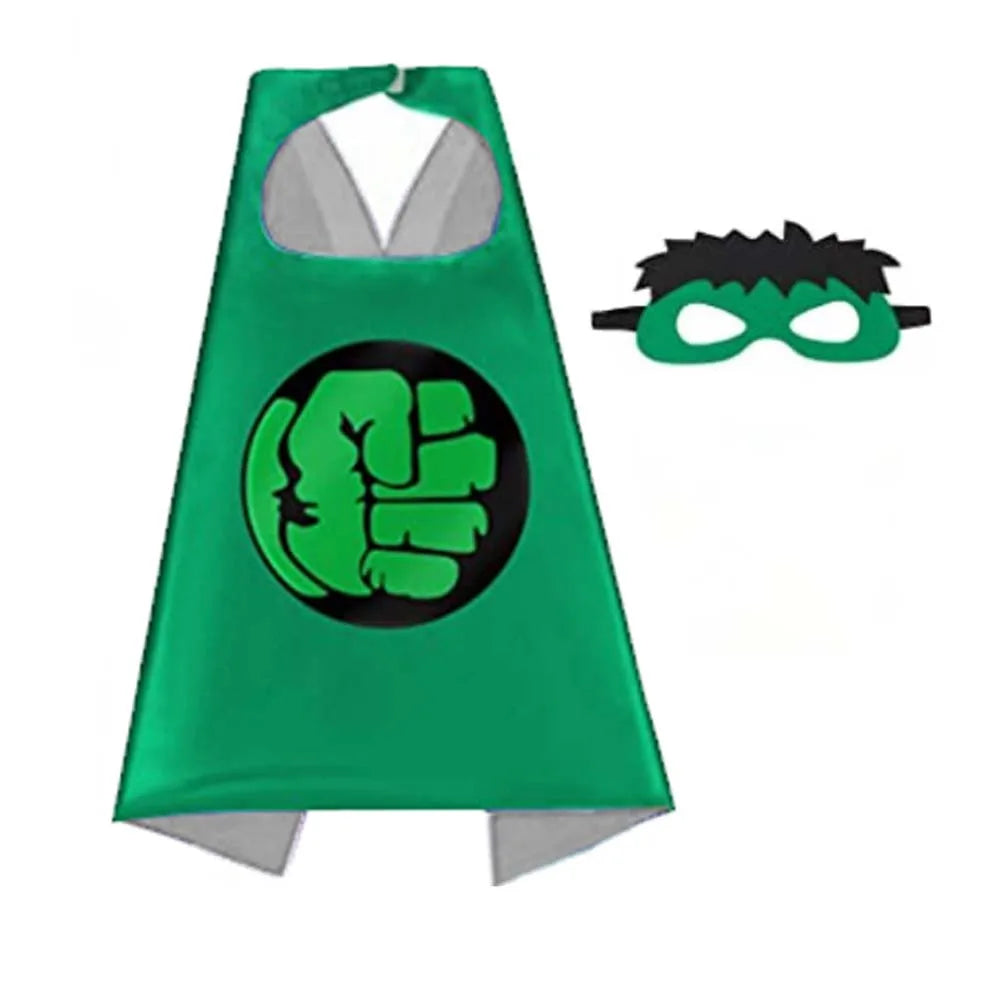 Kids Superhero Cape & Mask Set – kids costume photo 16
