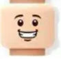 Minifigure Face Heads for Building Bricks – building toy photo 24