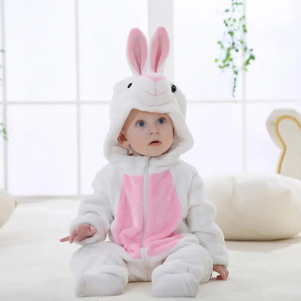 Baby Animal Kigurumi Romper Costume – baby costume photo 12