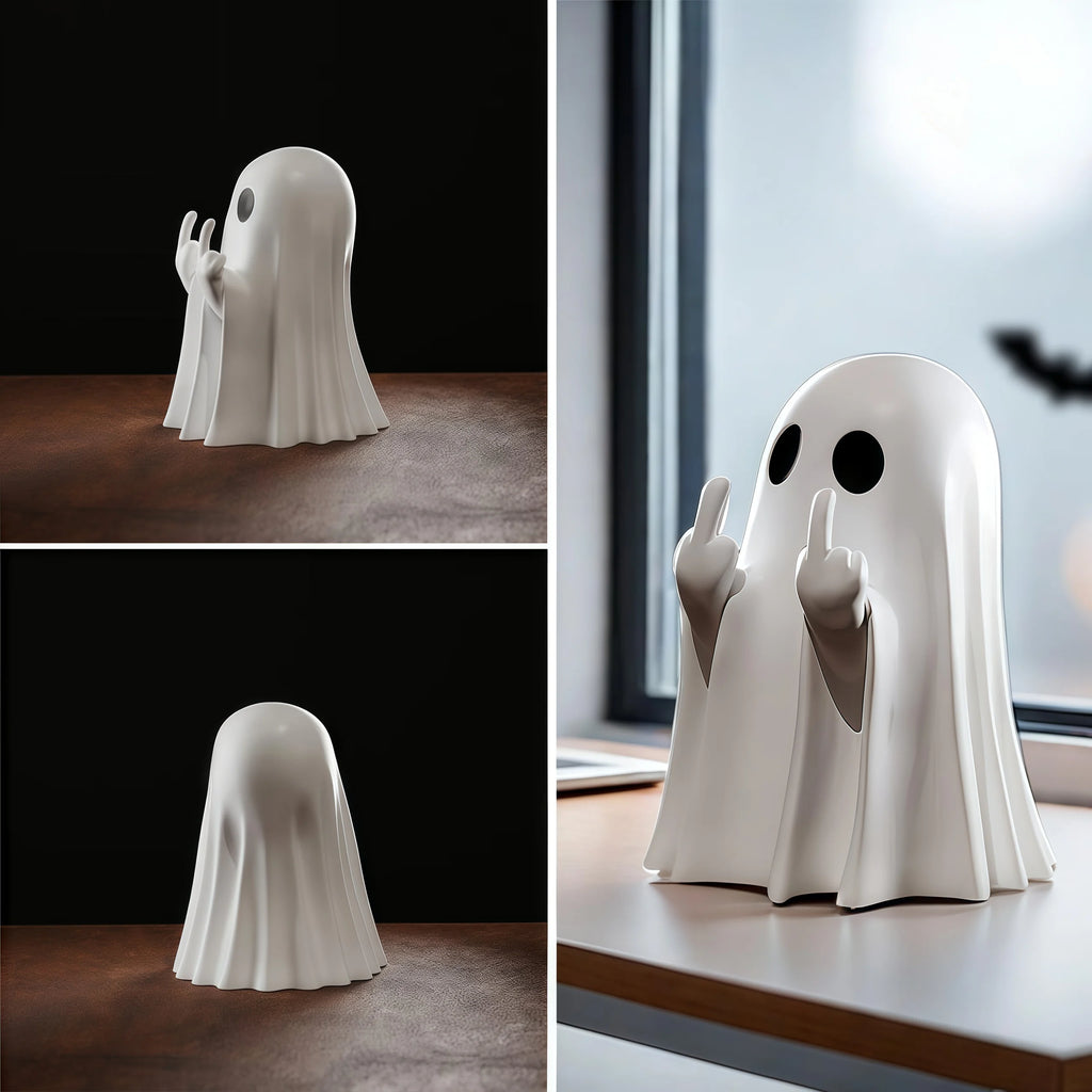 Middle Finger Ghost Statue – figurine photo 6