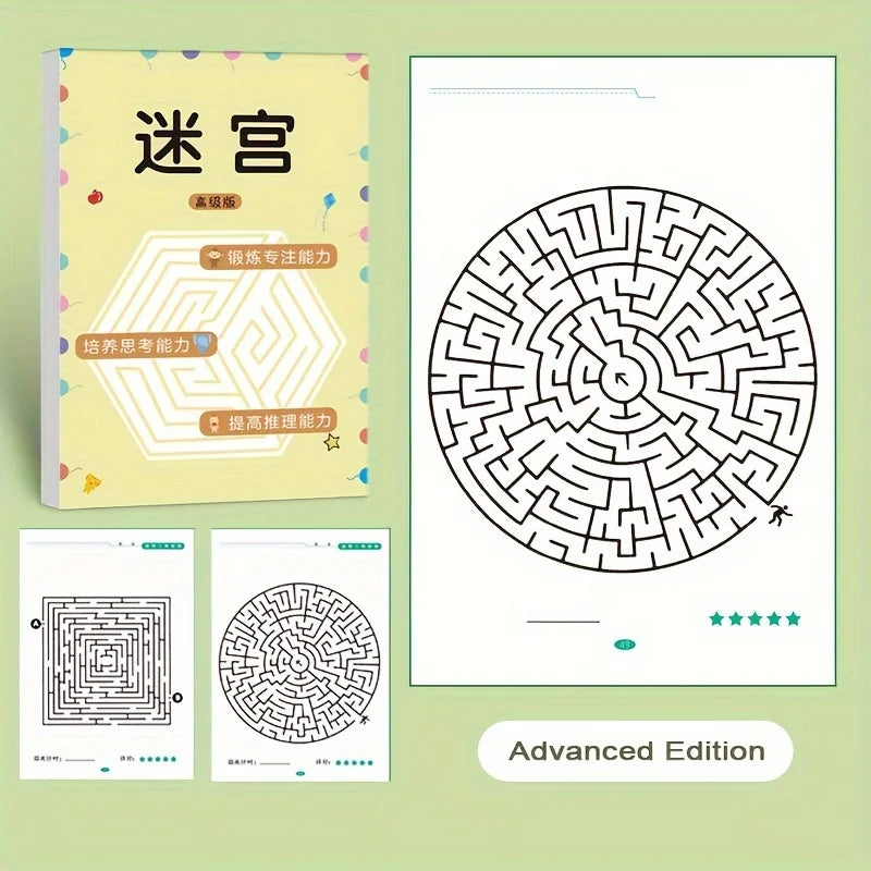 Kids Maze Puzzle Book – activity book photo 6