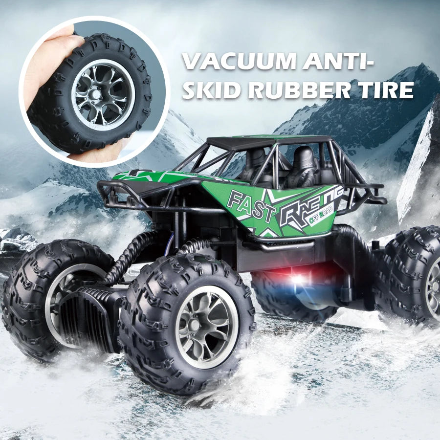 4-Way RC Off-Road Car with Lights – rc car photo 3