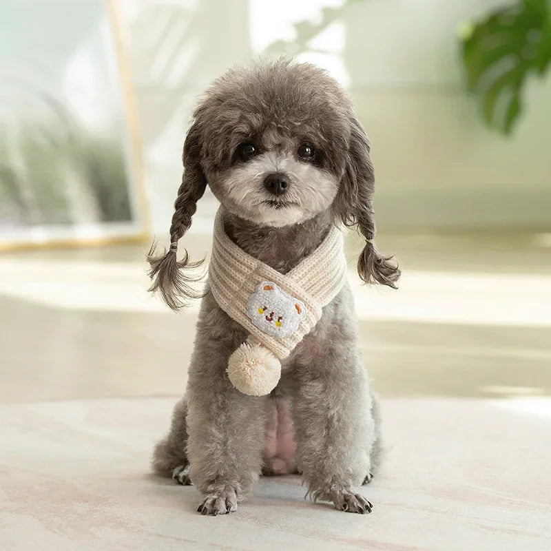 Knitted Pet Scarf – photo 3