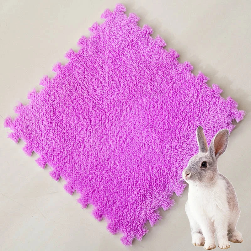 Interlocking Fleece Cage Mats for Guinea Pigs, Rabbits & Hamsters – small animal bedding photo 11