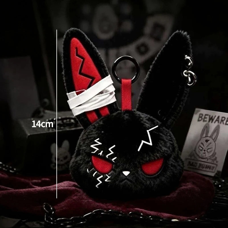 Gothic Bunny Plush Keychain – photo 17