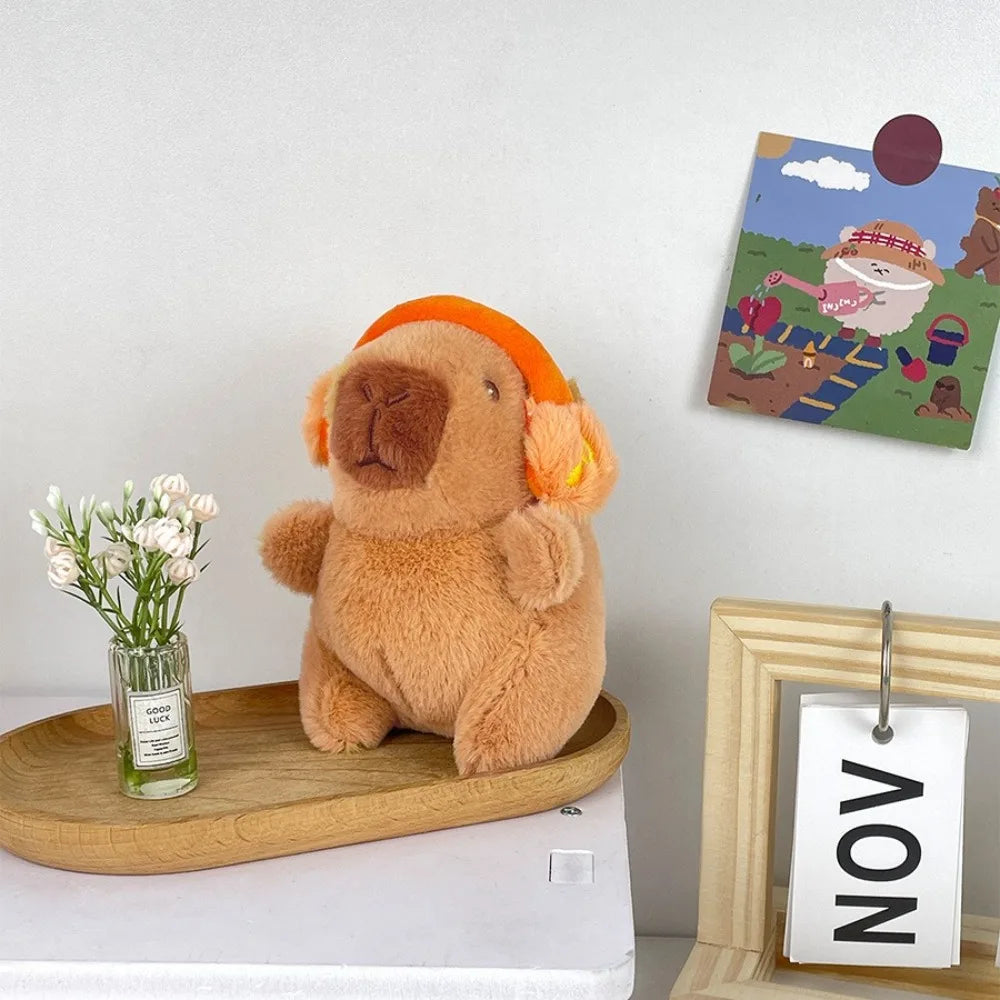 Cute Capybara Plush Keychain – plush toy photo 37