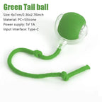 Automatic Rolling Cat Ball with Mouse Tail – cat toys photo 8