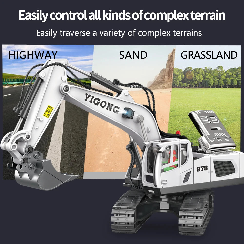 RC Excavator, Bulldozer & Dump Truck – rc car photo 4