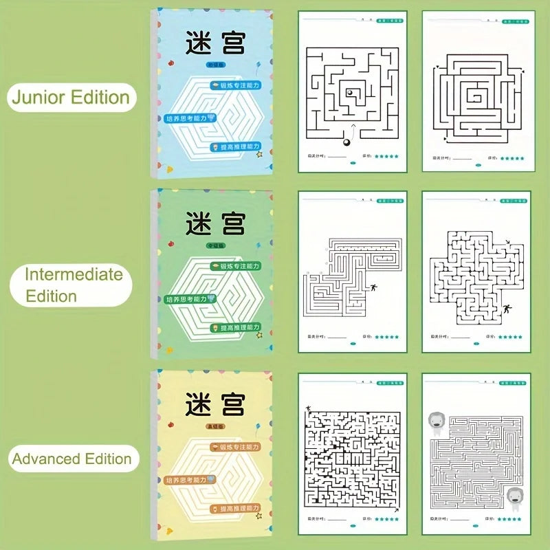 Kids Maze Puzzle Book – activity book photo 7