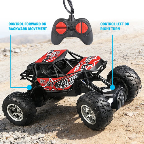 4-Way RC Off-Road Car with Lights – rc car photo 2