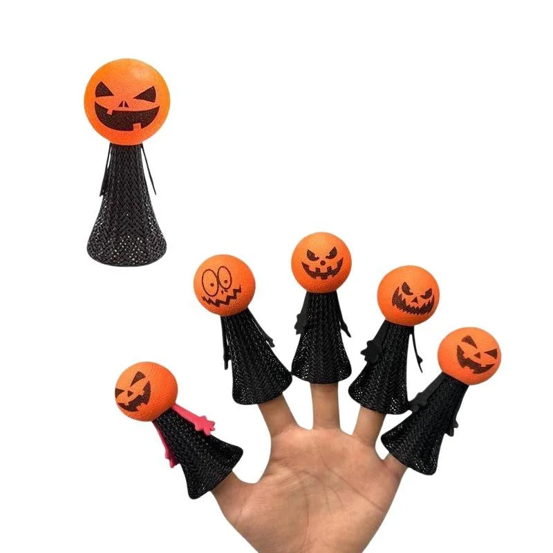 Halloween Bouncing Pumpkin Finger Toys – party favors photo 6