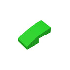 2 x 1 Curved Slope Building Brick – building bricks photo 7