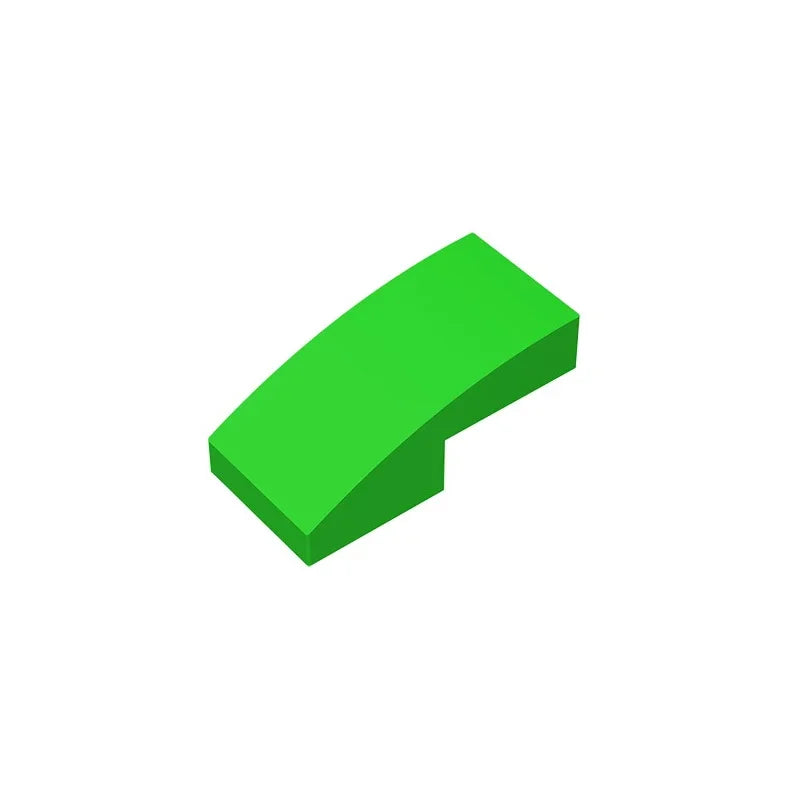 2 x 1 Curved Slope Building Brick – building bricks photo 7