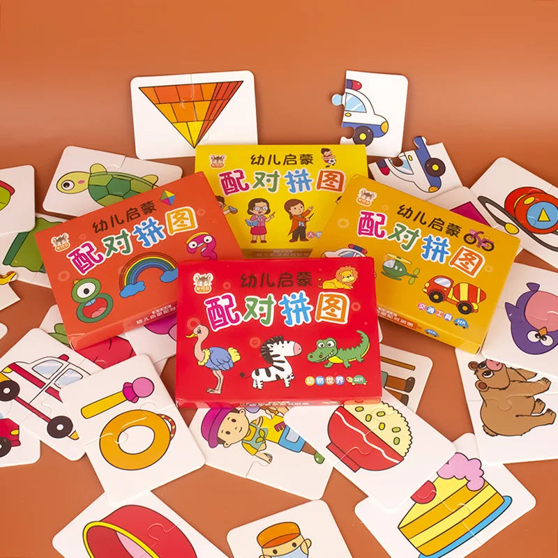 32-Piece Animal Matching Puzzle for Kids – educational matching puzzle photo 5