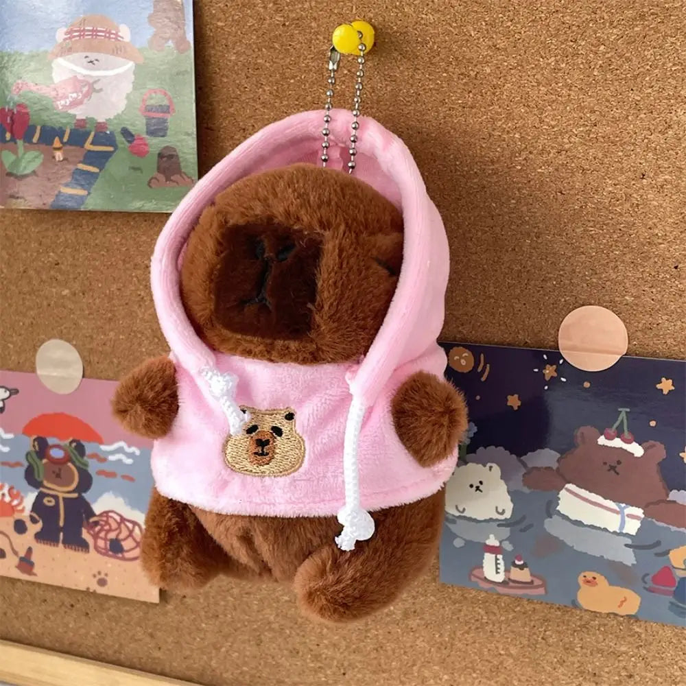 Cute Capybara Plush Keychain – plush toy photo 47