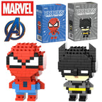 Marvel Minifigure Building Blocks – Spider-Man, Deadpool, Venom & Iron Man Collectible Figures