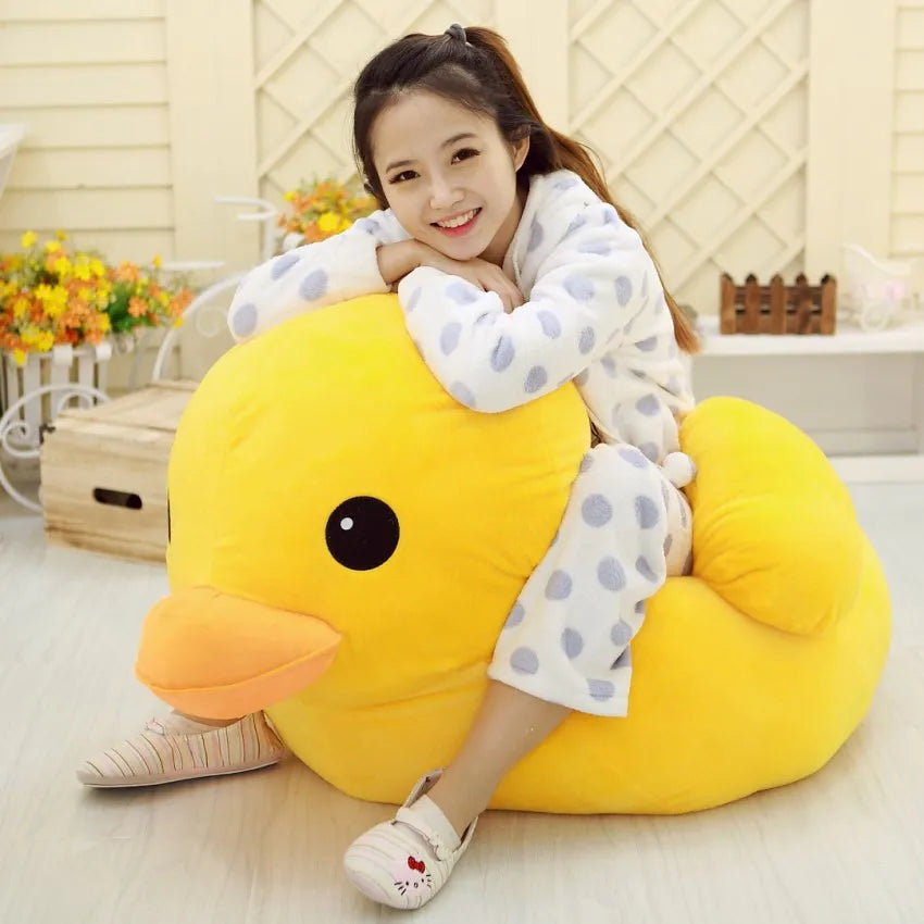 Big Yellow Duck Plush Toy – plush toys photo 4
