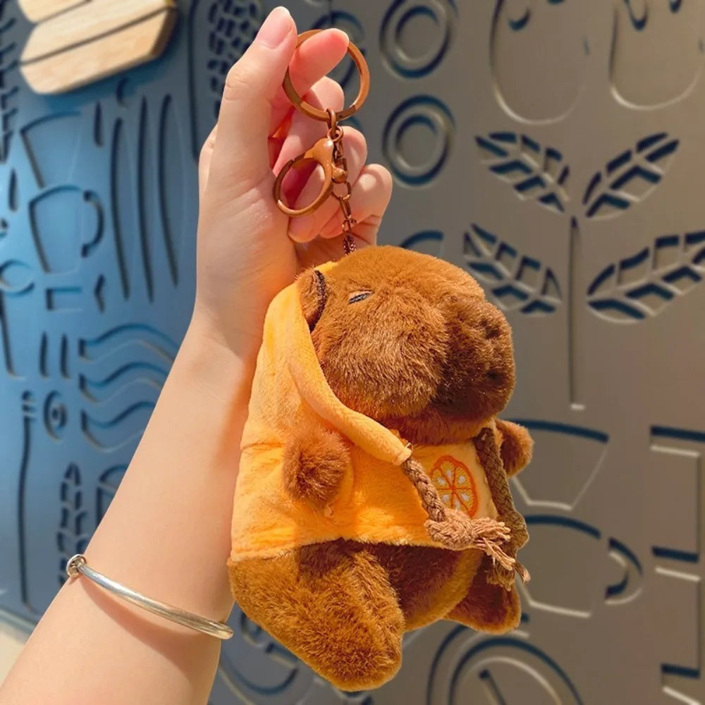 Cute Capybara Plush Keychain – plush toy photo 29