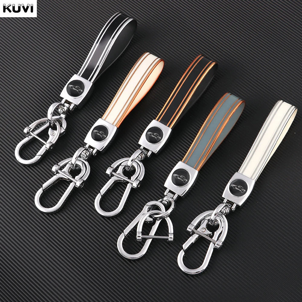 Rotating TPU Car Keychain – Durable Key Ring Holder with Swivel Clasp for Men & Women, 7 Colors