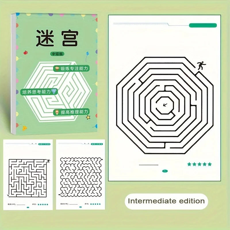 Kids Maze Puzzle Book – activity book photo 5