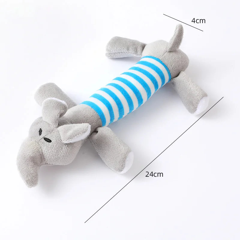 Plush Duck Squeaky Dog Toy – photo 11