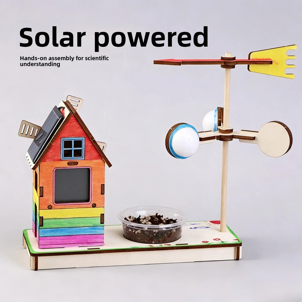 Solar-Powered Car & Lunar Rover DIY Wooden Model Kits – stem kit photo 28