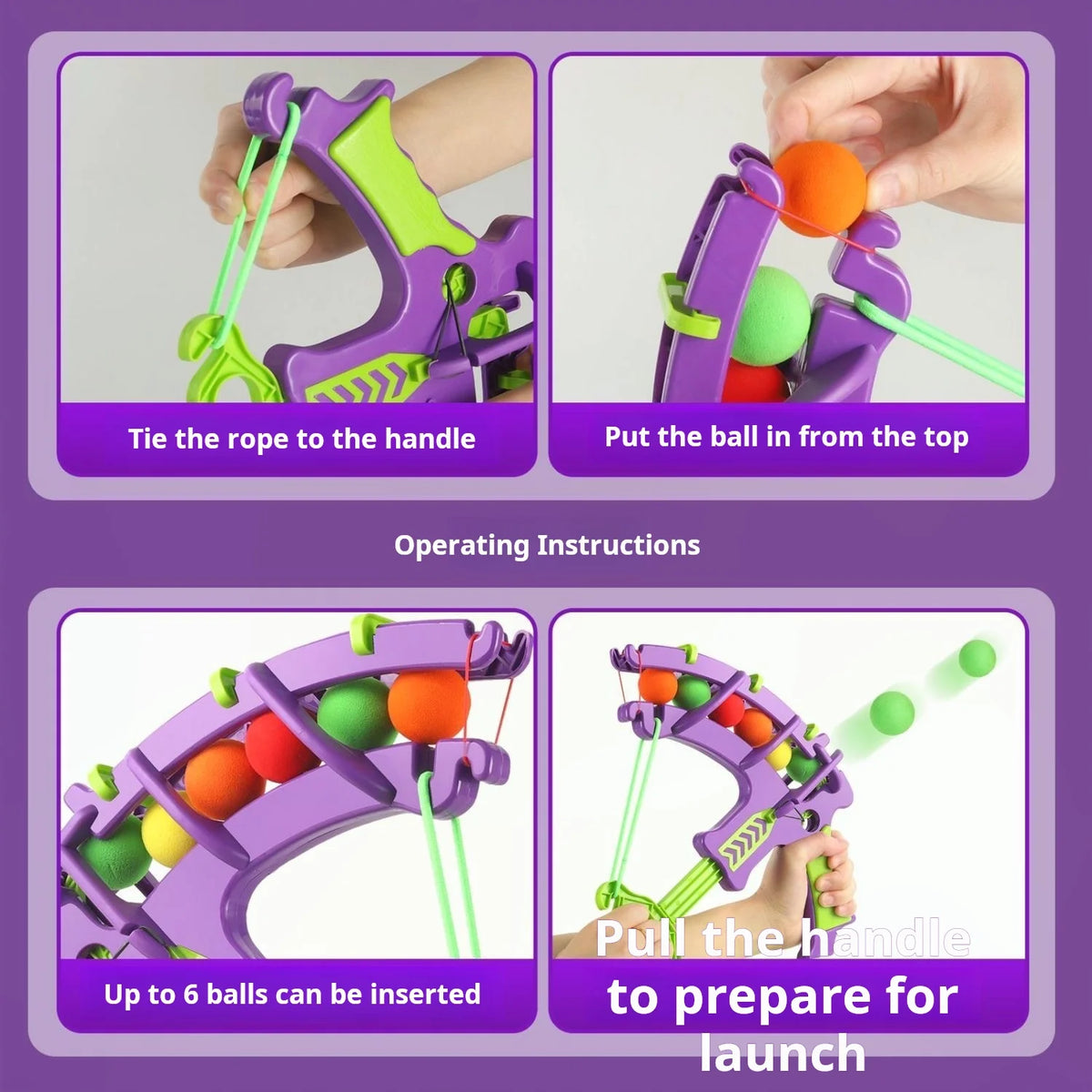 Slingshot Sticky Ball Target Game – photo 3
