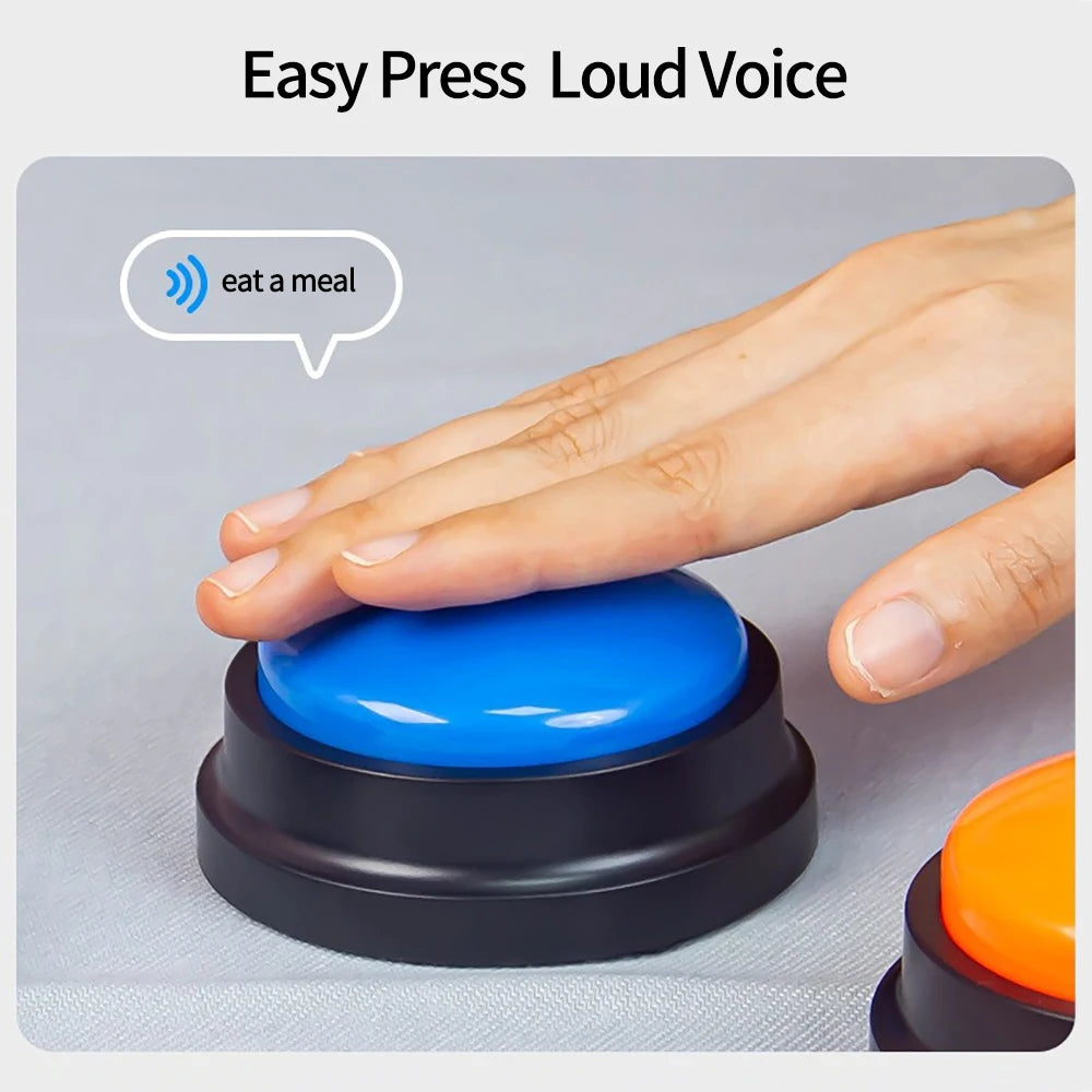 Recordable Dog Talking Button – pet training aid photo 3