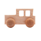 Wooden Dinosaur & Car Teether Toy – baby teether photo 12