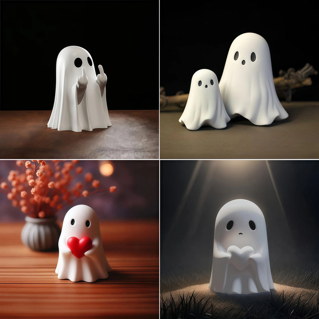 Middle Finger Ghost Statue – figurine photo 5