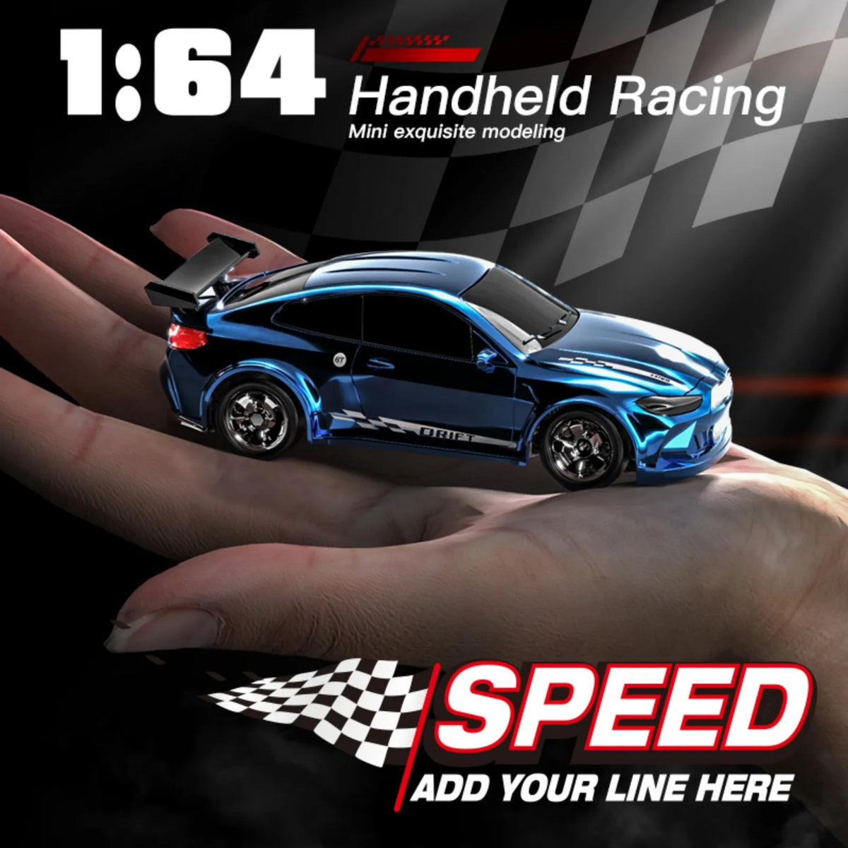 KF20 1:64 Mini RC Drift Car – 2.4G High-Speed Desktop Racing Car, KF33, K60 & More Styles