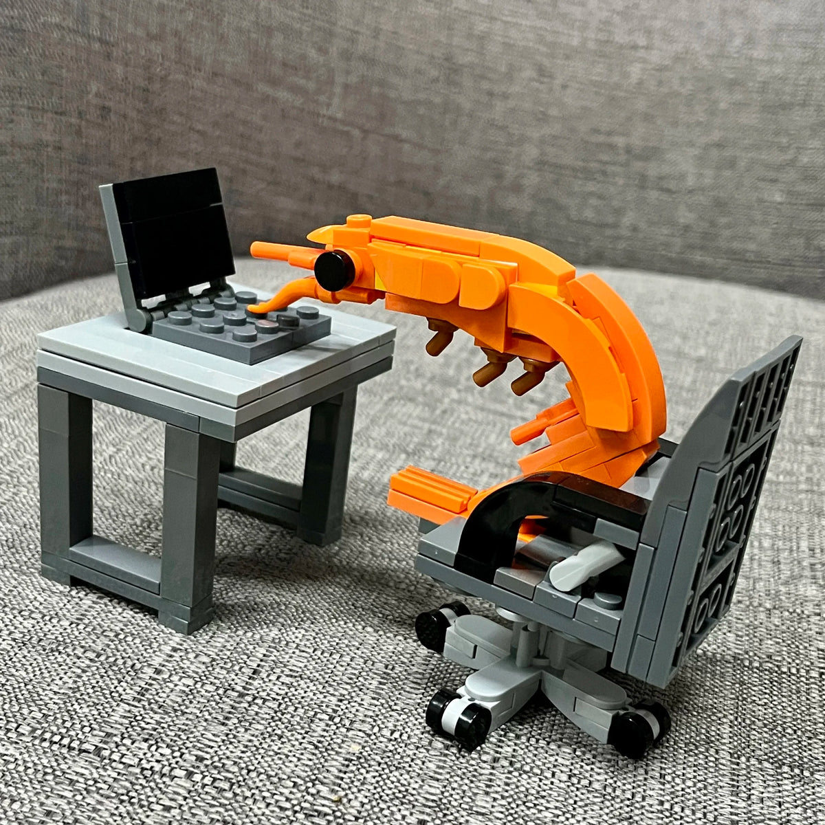 MOC Shrimp Building Block Figure – building toy photo 2