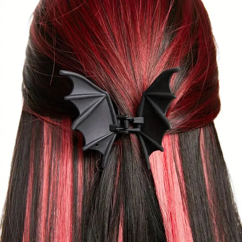 Gothic Bat Hair Clip – hair accessory photo 3