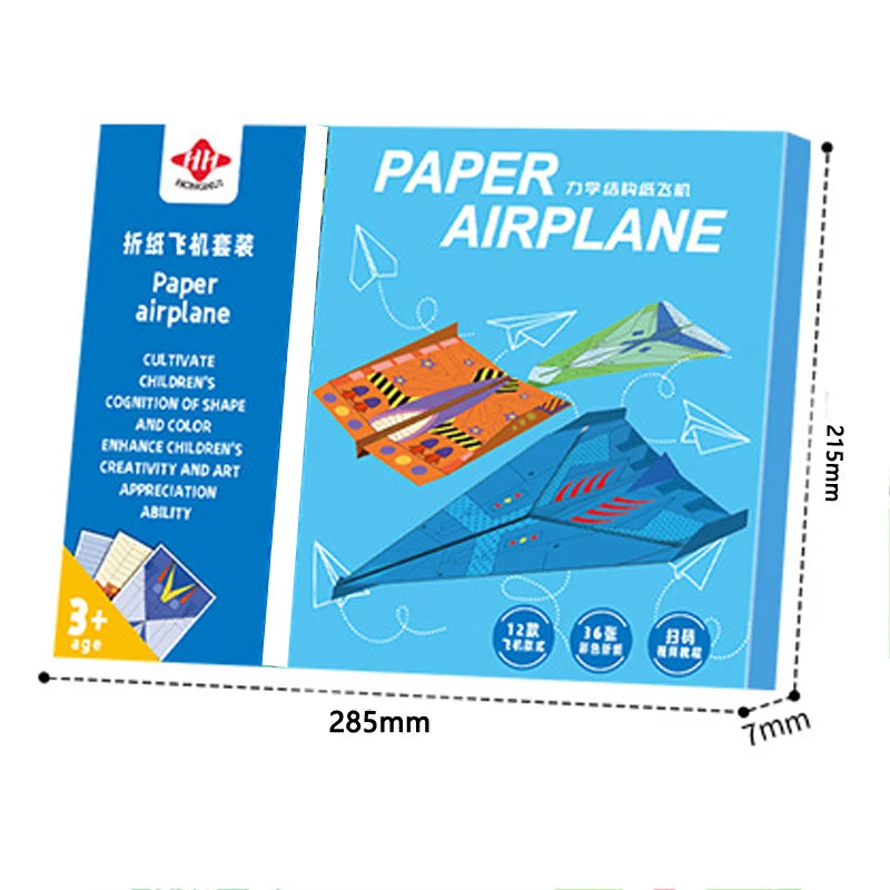 36-Sheet Paper Airplane Origami Kit – craft kits photo 5