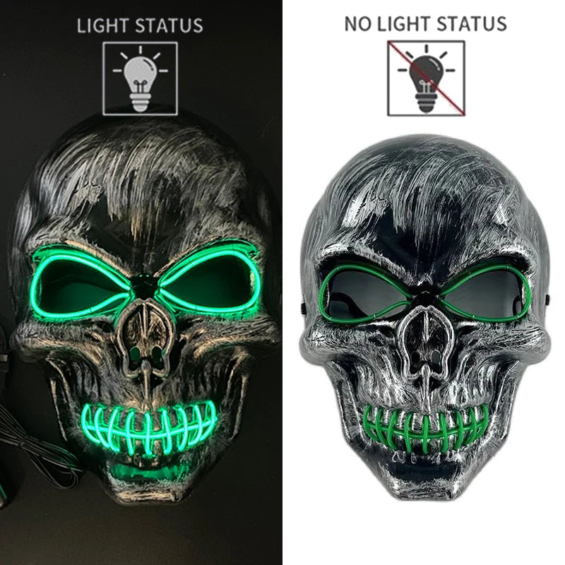 LED Light-Up Pirate Hat & Party Mask – costume accessories photo 9
