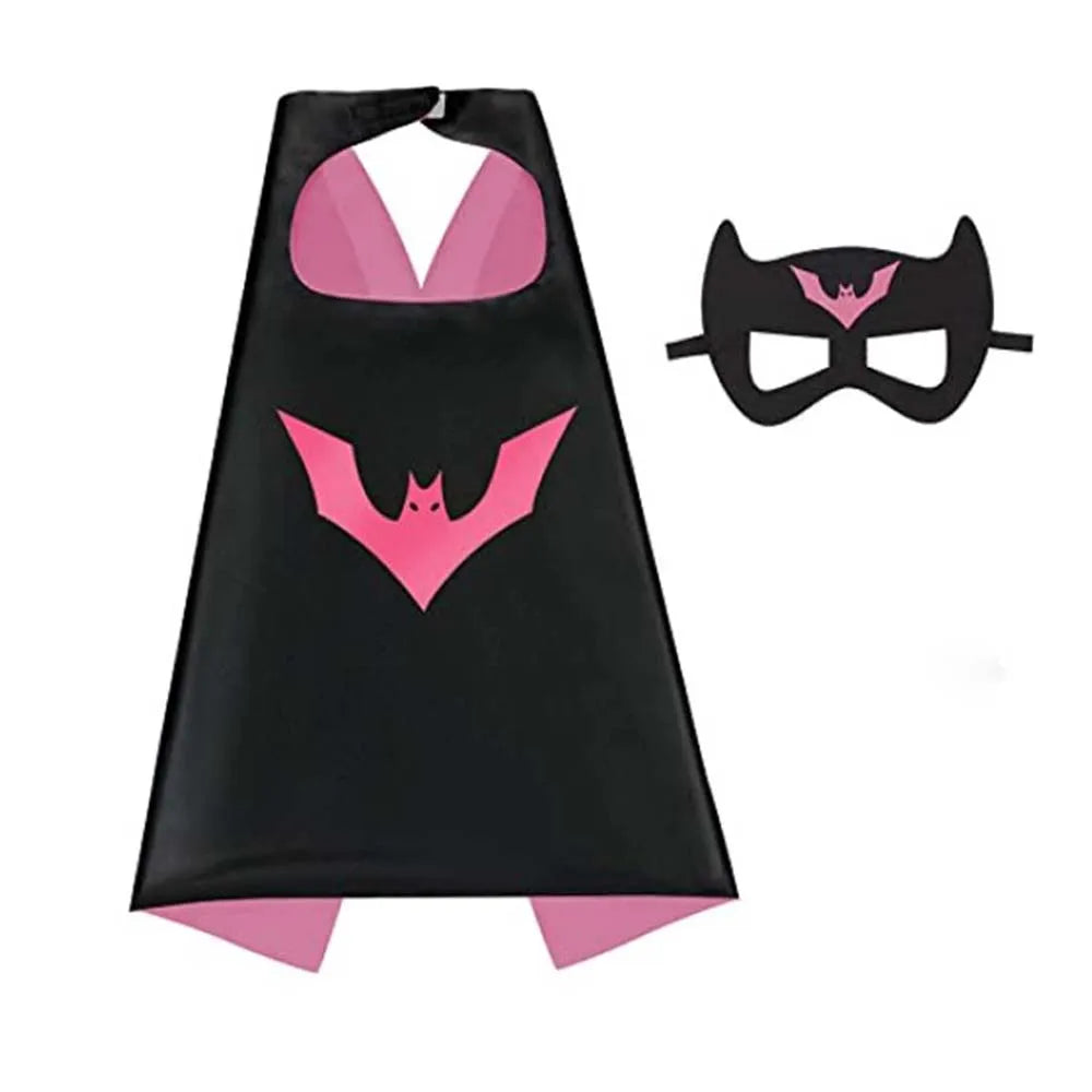 Kids Superhero Cape & Mask Set – kids costume photo 2